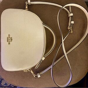 Coach White Crossbody Bag (Free Shipping!)